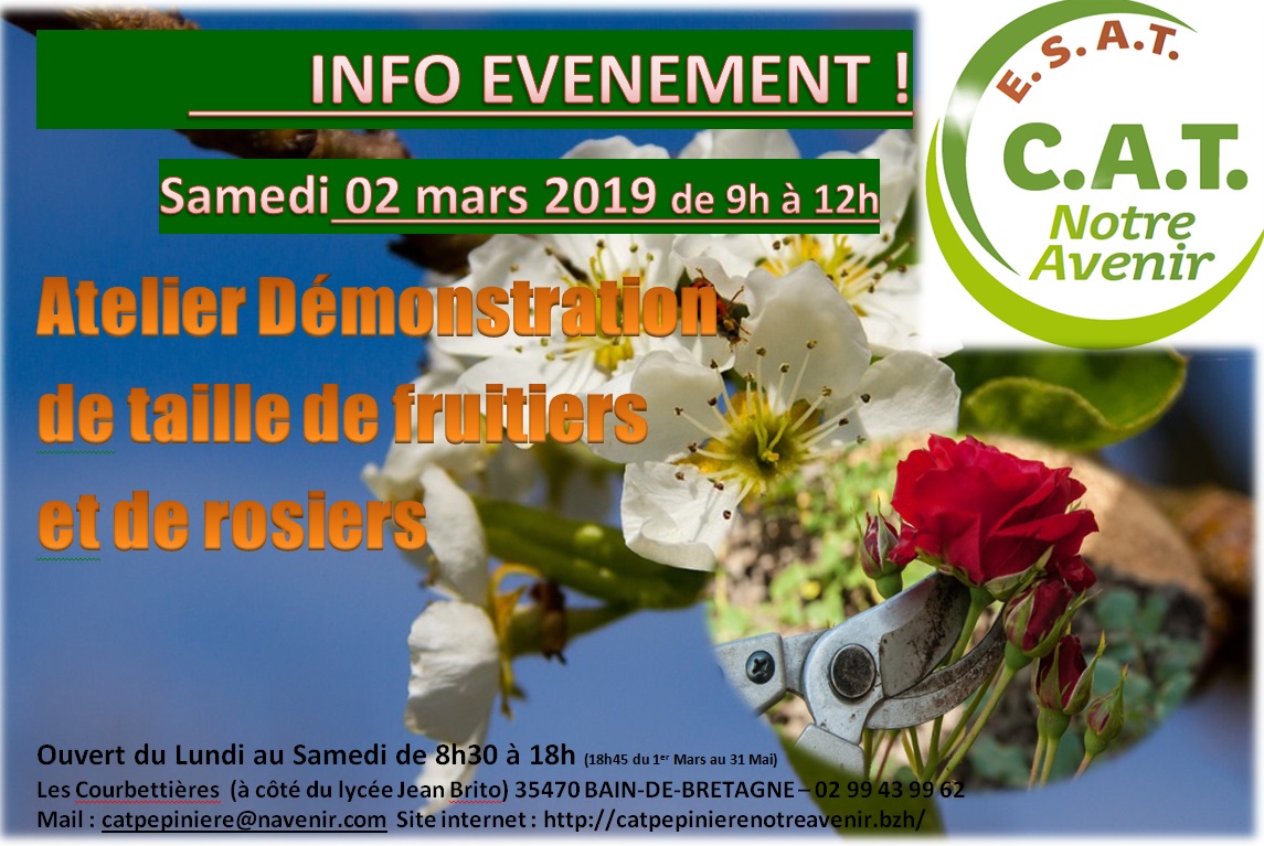 demo taille fruitiers 2019